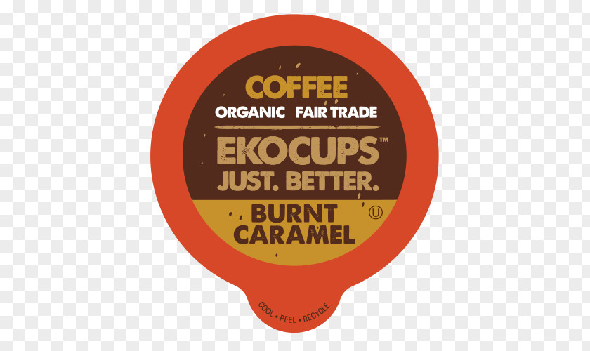 Organic Coffee Single-serve Container Roasting Keurig Caramel PNG