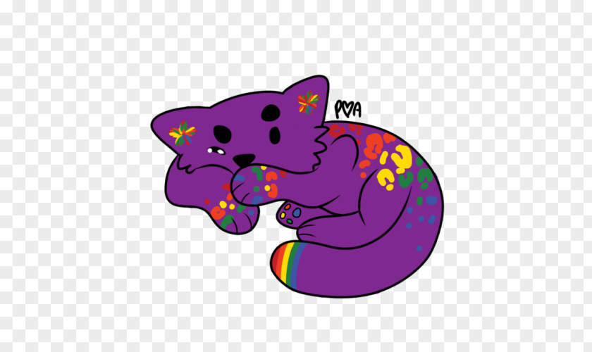 Queer Clip Art Illustration Sticker Character Purple PNG