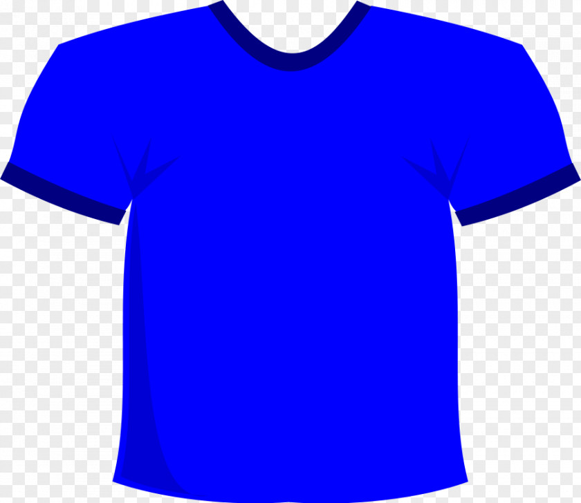 Blue Cliparts T-shirt Jersey Polo Shirt Clip Art PNG
