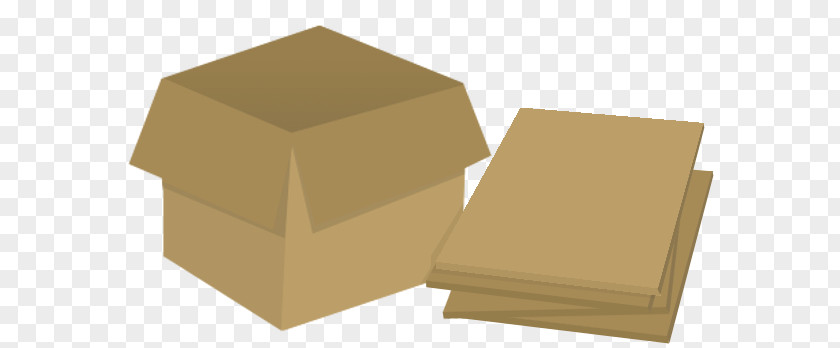 Cardboard Recycling Paper Carton Box PNG