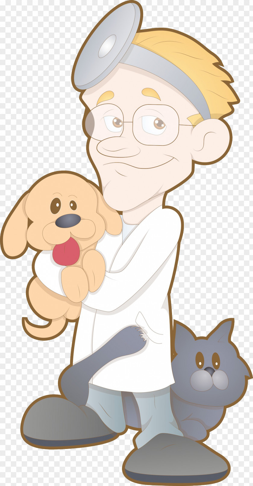 Holding A Dog Pet Doctor Cat Veterinarian Physician Clip Art PNG