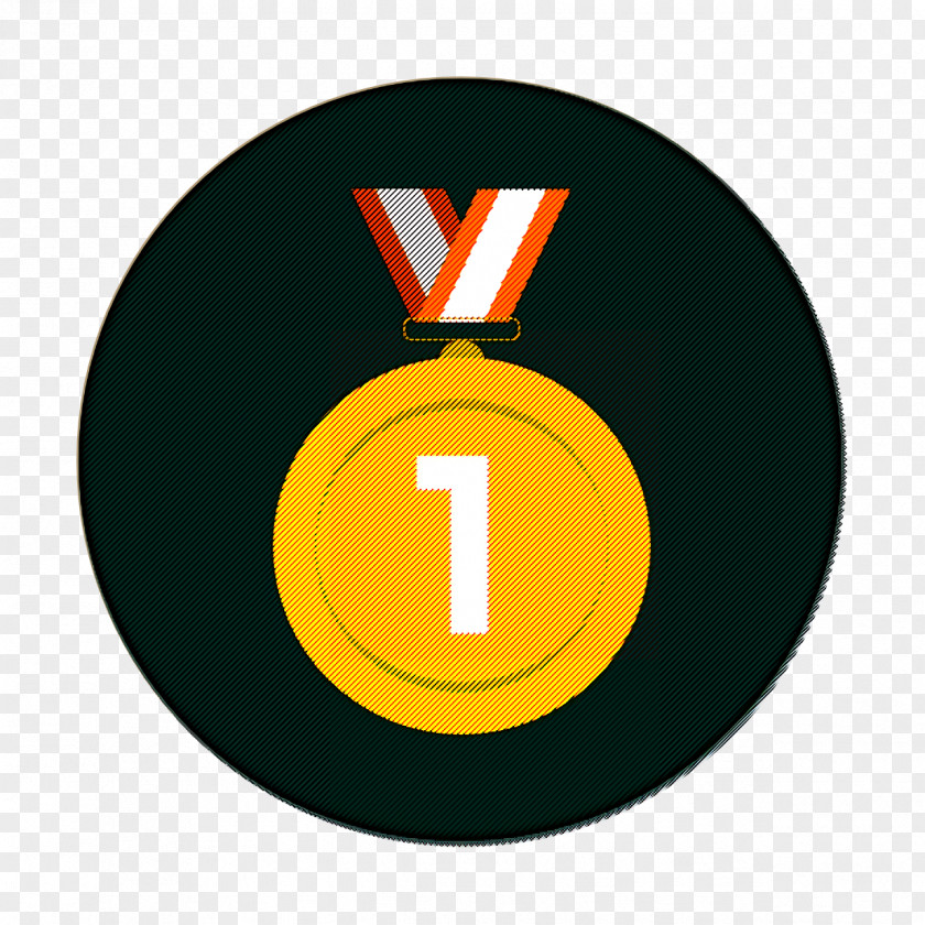 Modern Education Icon Medal PNG