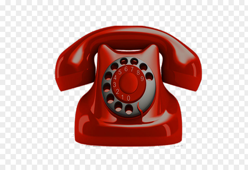 Red PHONE Telephone Number Home & Business Phones Rotary Dial PNG