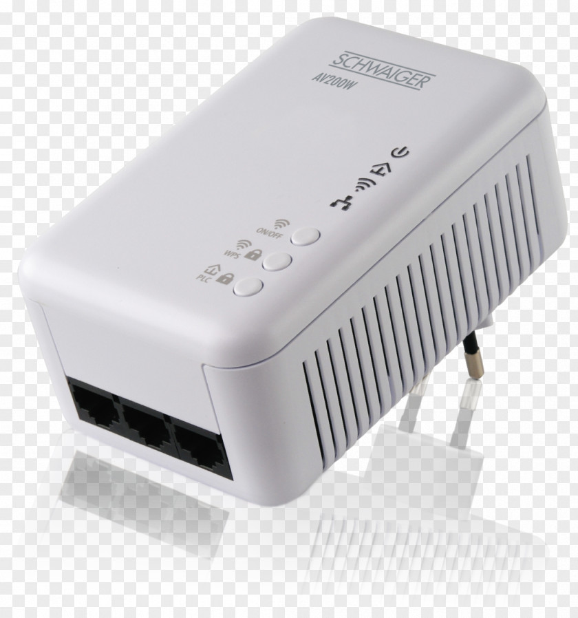 Schattenprofil Adapter Power-line Communication PowerLAN Wireless Access Points Router PNG