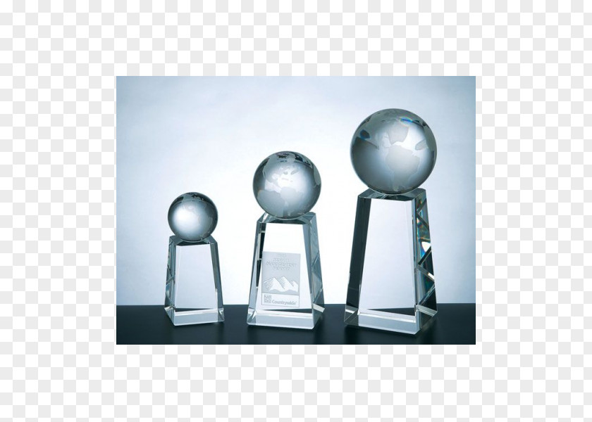 Trophy Acrylic Globe Award Commemorative Plaque PNG
