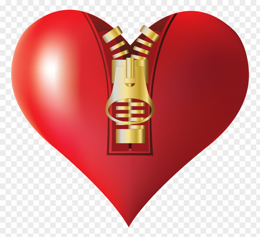 Zipped Heart Clipart Image File Formats Lossless Compression PNG