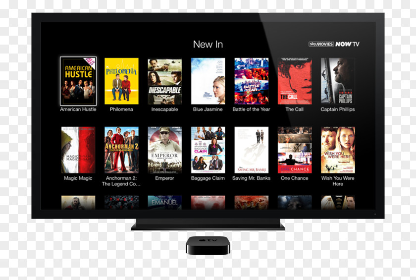 Apple Now TV Television Sky Cinema Streaming Media PNG