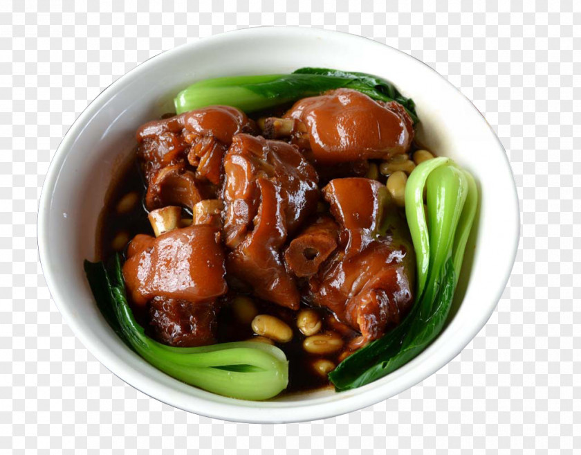 Delicious Pork Rice Mongolian Beef Domestic Pig Pig's Trotters PNG