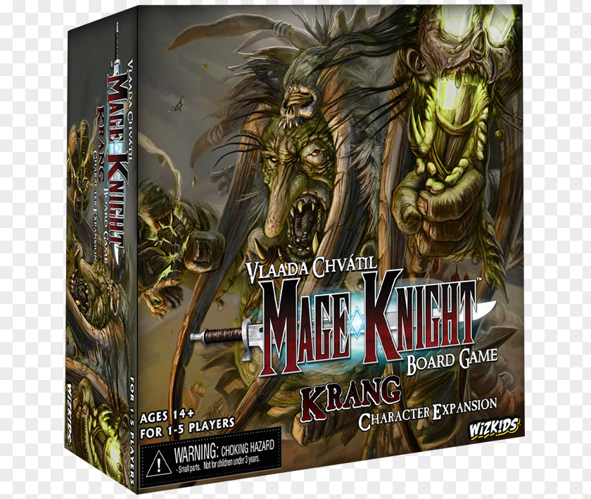 Mage Knight Wizkids Krang Ticket To Ride Board Game PNG