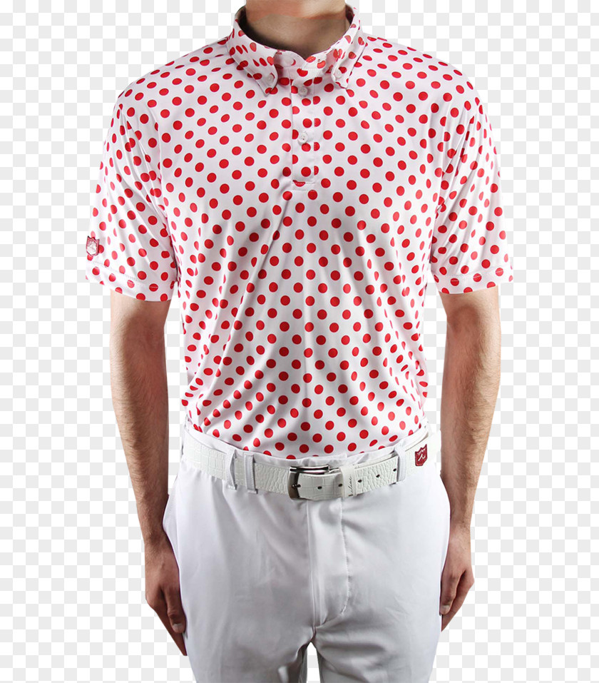 Tshirt Sleeve Polka Dot T-shirt Clothing PNG