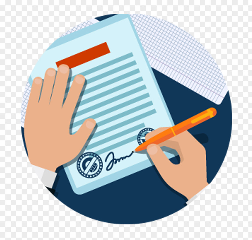 Business Signature Royalty-free Contract PNG