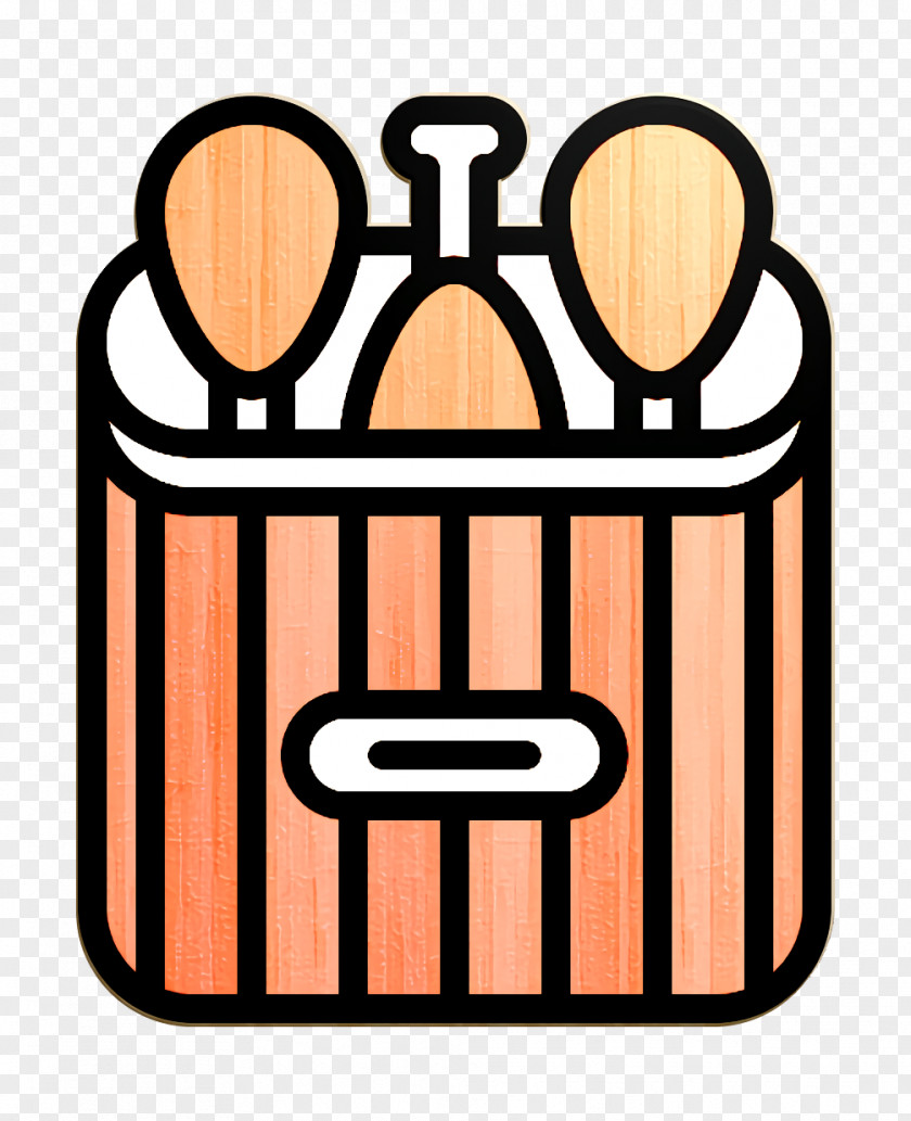 Chicken Leg Icon Food And Restaurant Fast PNG