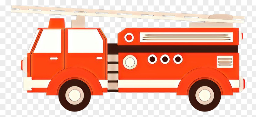 Commercial Vehicle Truck Land Motor Mode Of Transport Fire Apparatus PNG