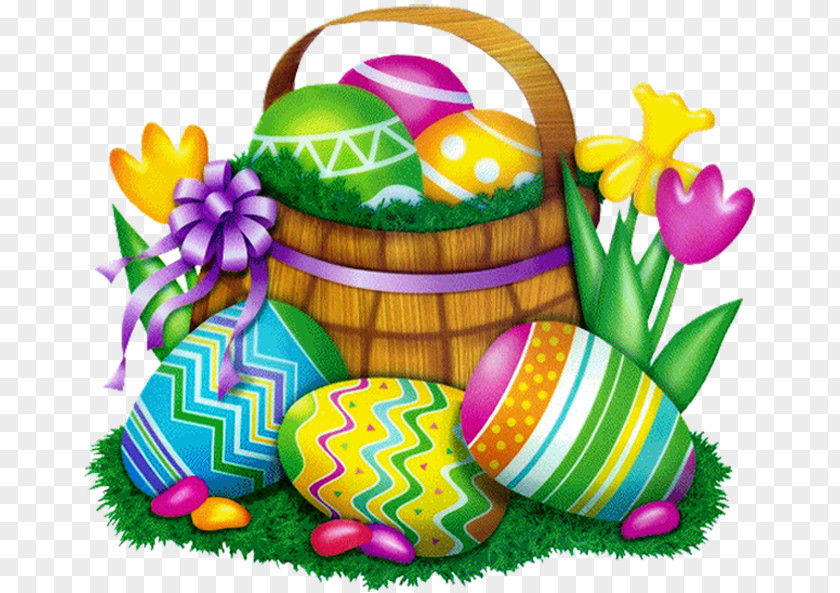 Easter Egg Basket Good Friday Holy Week PNG