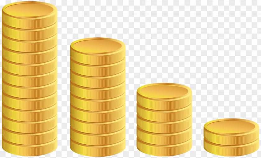 Gold Coins Transparent Clip Art Image Coin PNG