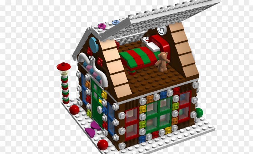 House Gingerbread Toy PNG