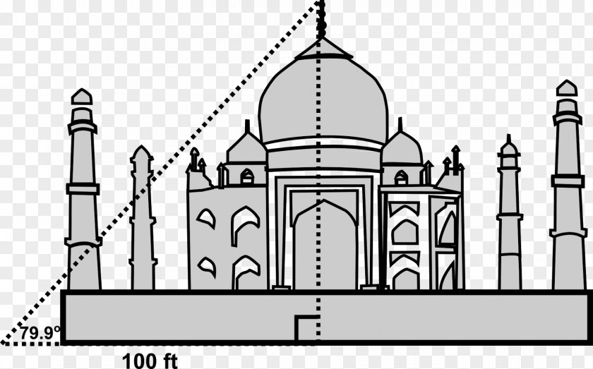 Taj Mahal Uses Of Trigonometry Geometry Mathematics Angle PNG