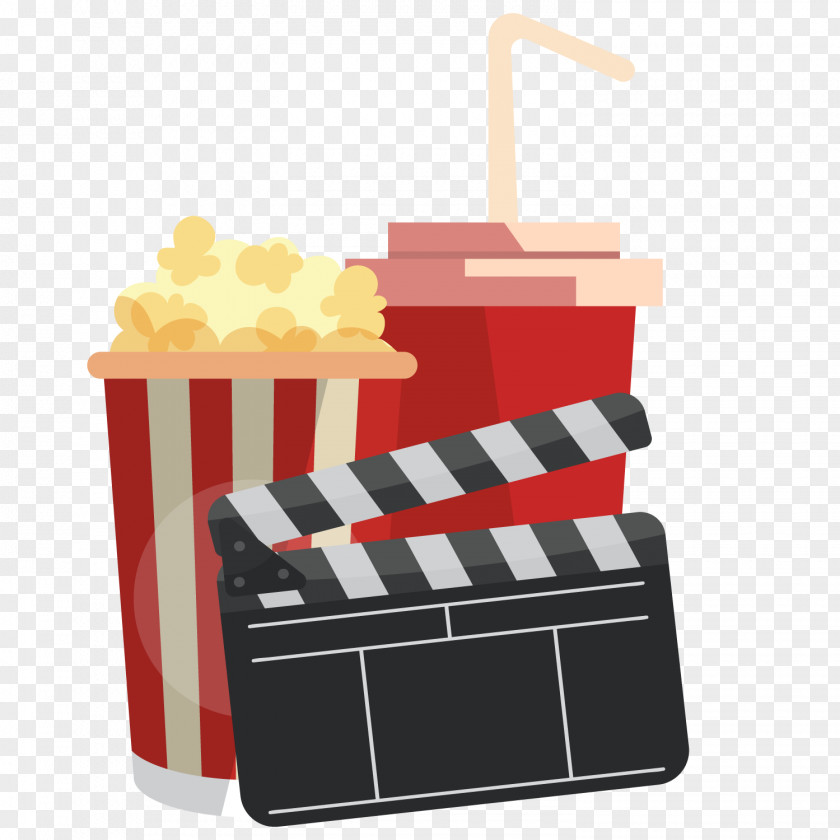 Vector Popcorn Cinema PNG