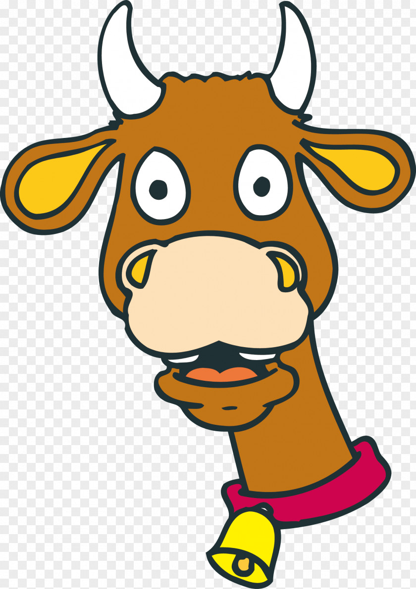 Cow Vector Cattle Cartoon Clip Art PNG