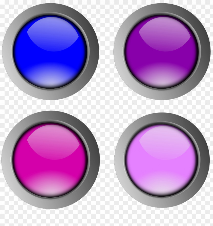 Glossy Cliparts Button Clip Art PNG