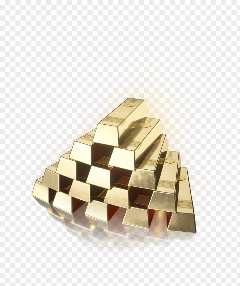 Gold Bar Goldschläger Leaf Whiskey PNG