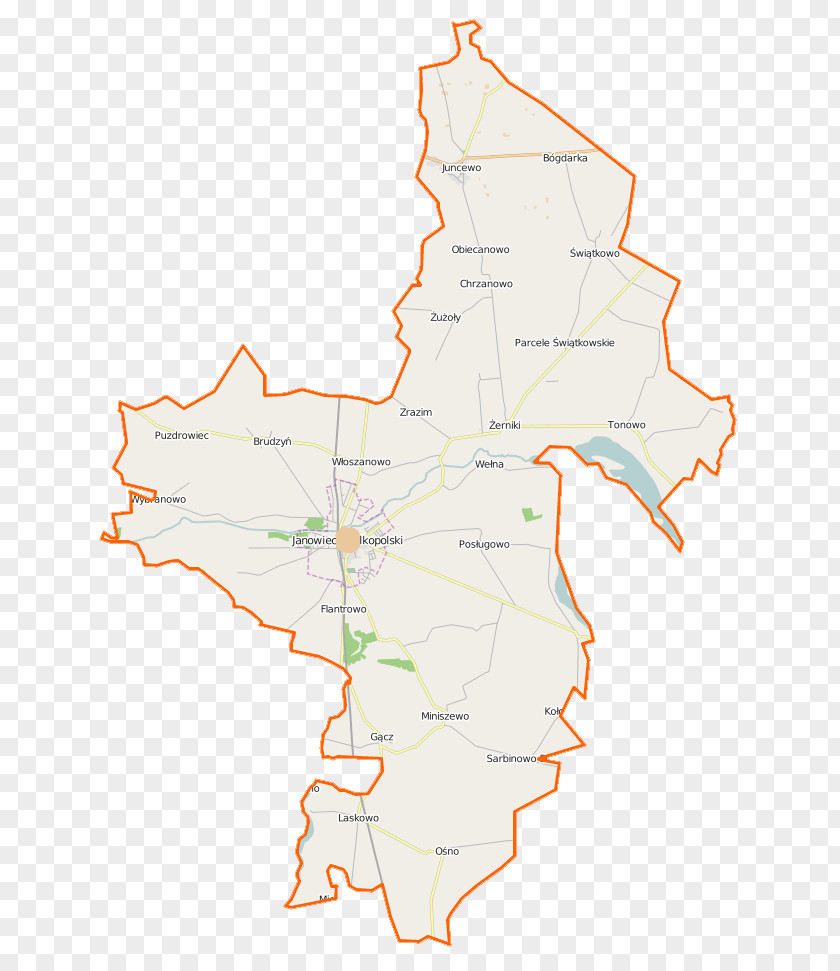 Map Żerniki, Żnin County Brudzyń, Kuyavian-Pomeranian Voivodeship Janowiec Wielkopolski Zrazim PNG