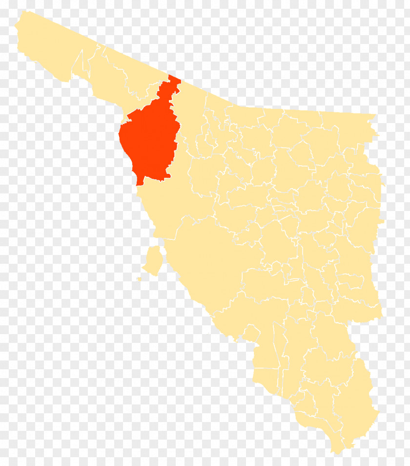 Municipio De Caborca Map Municipality Of Mexico Wikipedia PNG