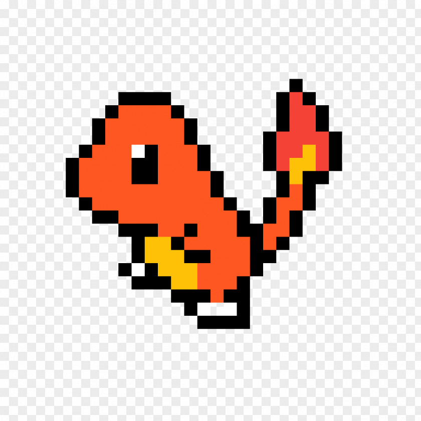 Pikachu Charmander Pixel Art Pokémon PNG