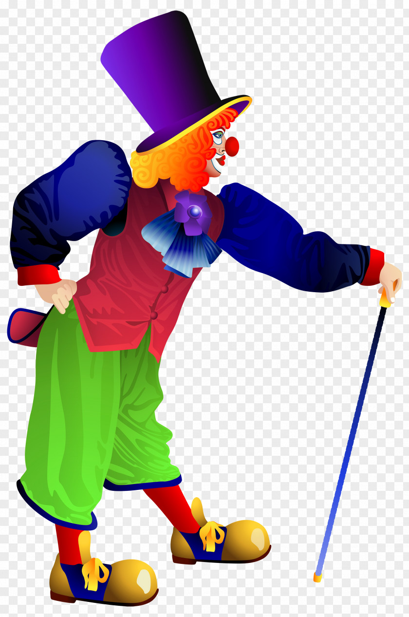 Circus Evil Clown Clip Art PNG