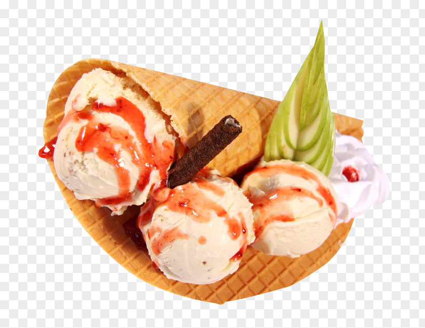 Crispy Rolls Of Ice Cream Milkshake Fried Chicken PNG