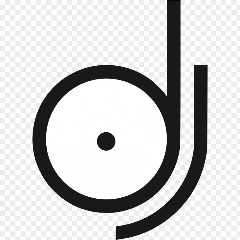 Disc Jockey Logo Music PNG jockey , dj, black and white DJ logo clipart PNG