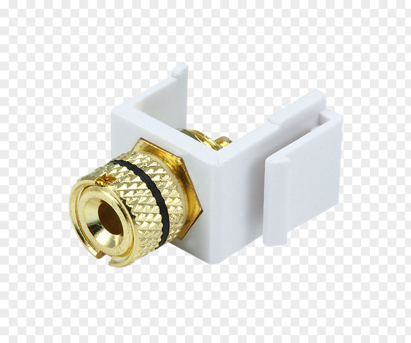 Gd Yg Keystone Module Banana Connector Loudspeaker Category 6 Cable 5 PNG