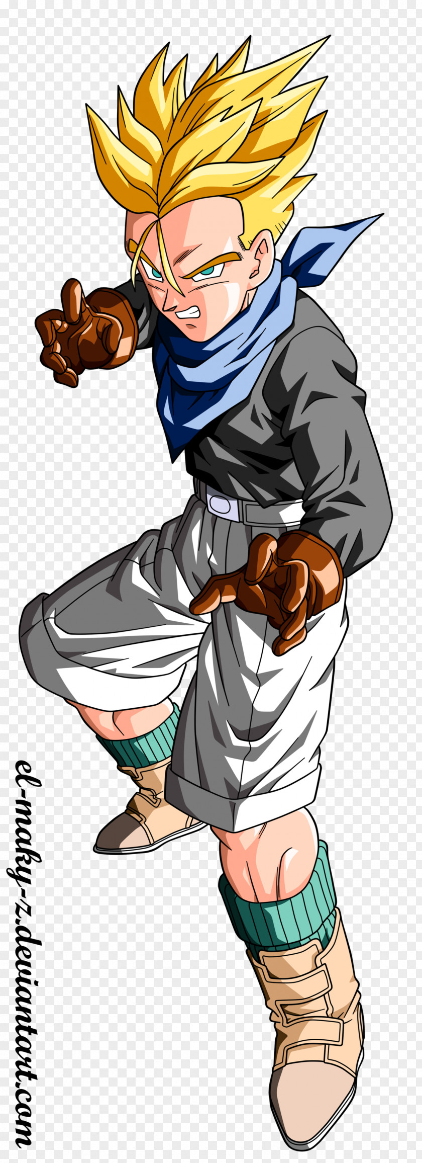 Goku Trunks Goten Vegeta Gohan PNG