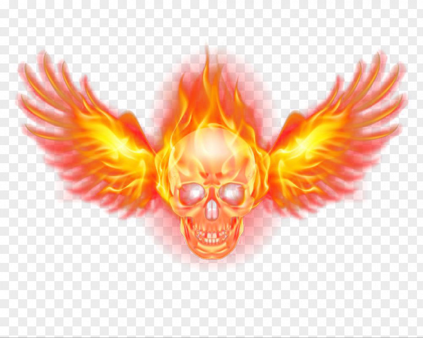 Golden Skull Head With Wings Effect Agar.io Clash Royale Nebulous Android PNG