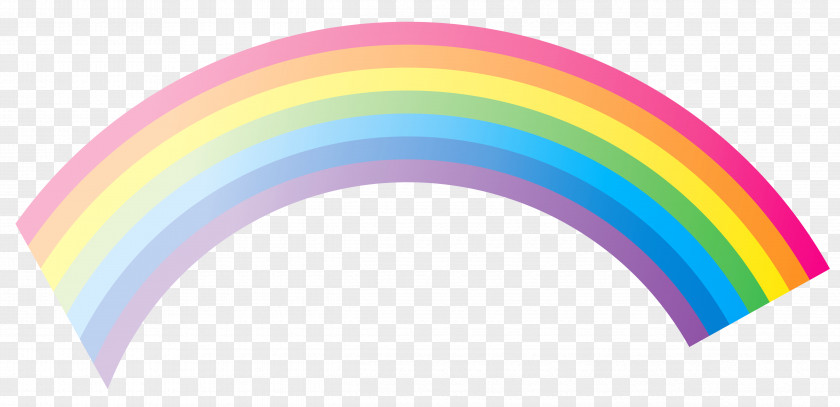 Rainbow Art Screensaver Clip PNG