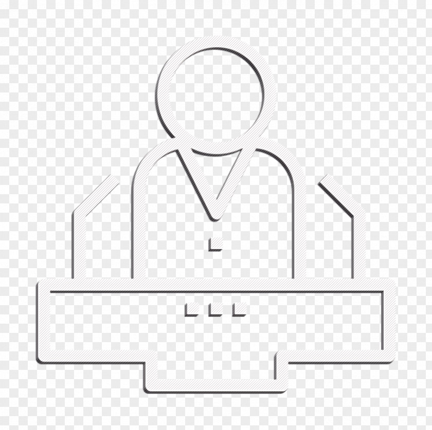 Speaker Icon Business Management Lecture PNG