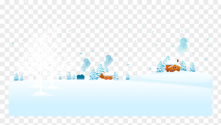 Posters Snowy Winter Background Material Graphic Design Text Brand Illustration PNG