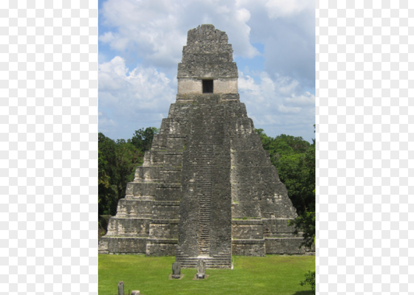 Pyramid Tikal Temple I Maya Civilization City Tikal-Calakmul Wars PNG