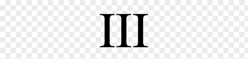 Roman Numeral 3 PNG clipart PNG