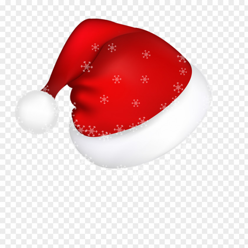 Santa Claus Christmas Ornament Day Hat RED.M PNG