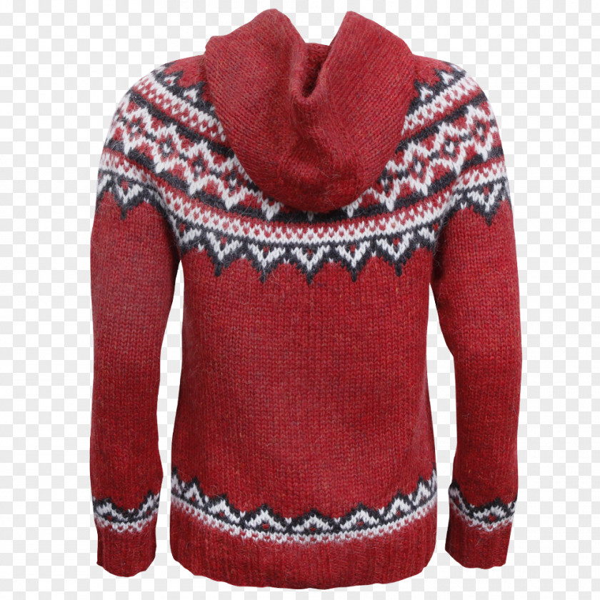 Zipper Hoodie Sweater Wool PNG