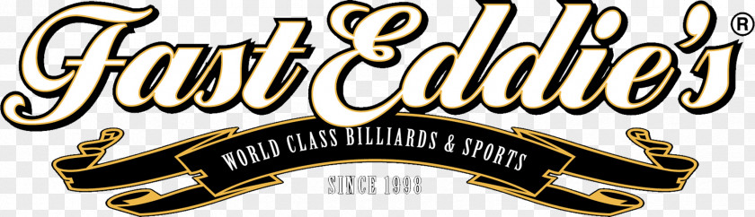 Billiards Fast Eddie's Beaumont Waco Logo PNG