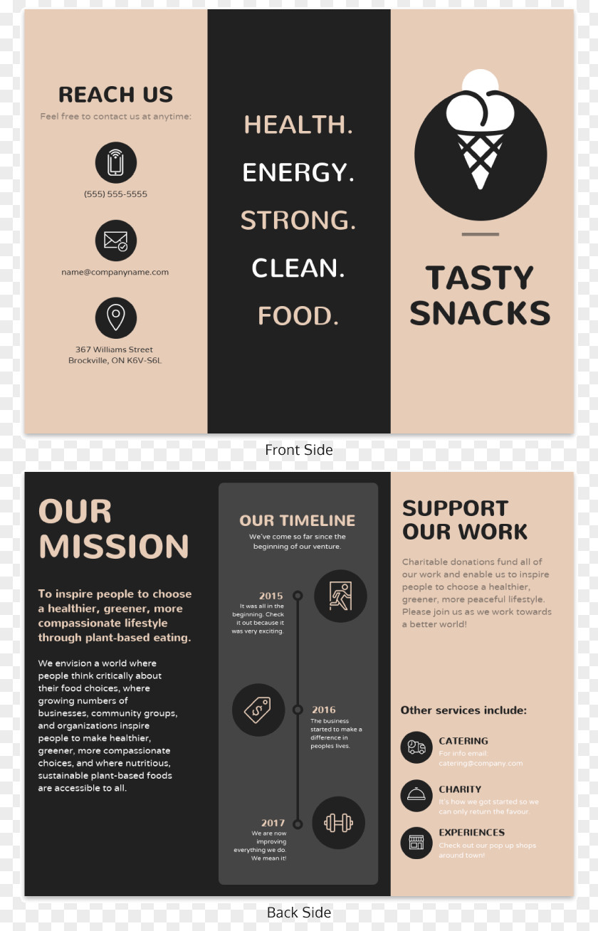 Brochure Templates Template Business PNG