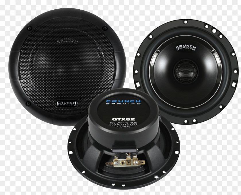 Loudspeaker Vehicle Audio Amplifier Subwoofer Crunch DSX Speaker 2 Coax PNG