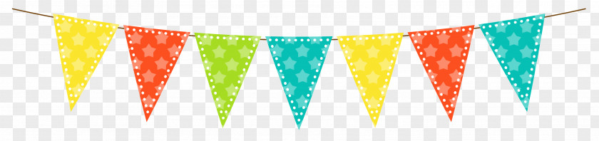 Triangle Bunting Banner Chart PNG