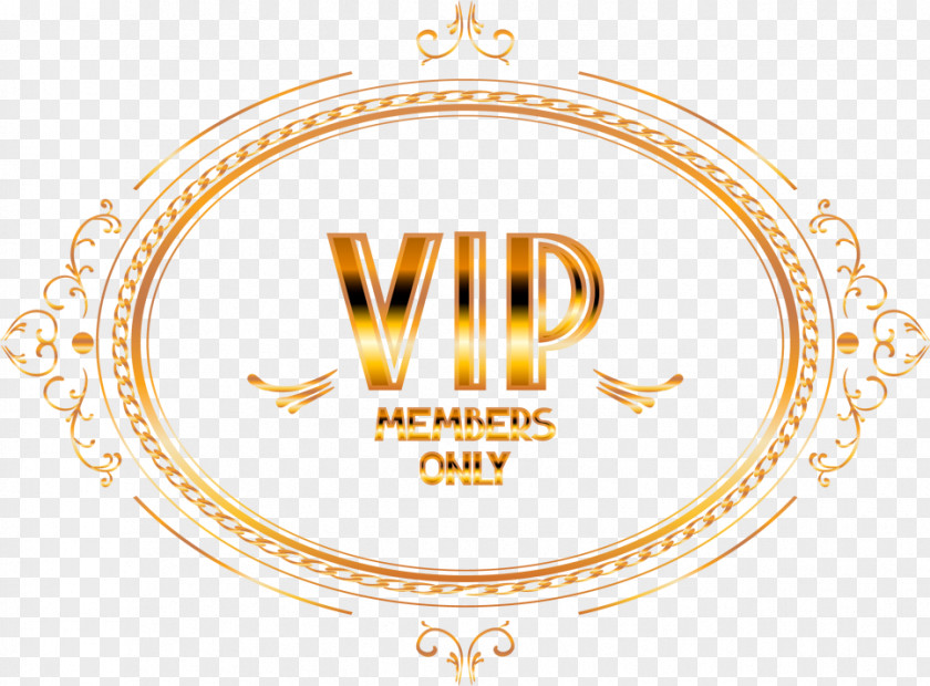 VIP Member Business Card Circle PNG