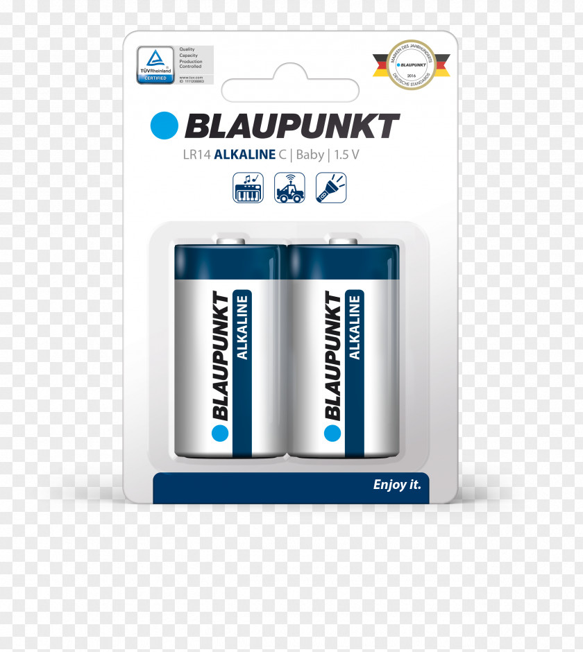 Alkaline Electric Battery Blaupunkt AAA Rechargeable PNG