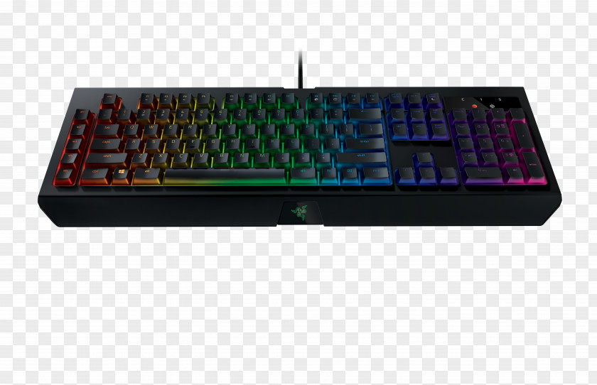 Black Widow Computer Keyboard Gaming Keypad Razer Inc. Electrical Switches Color PNG
