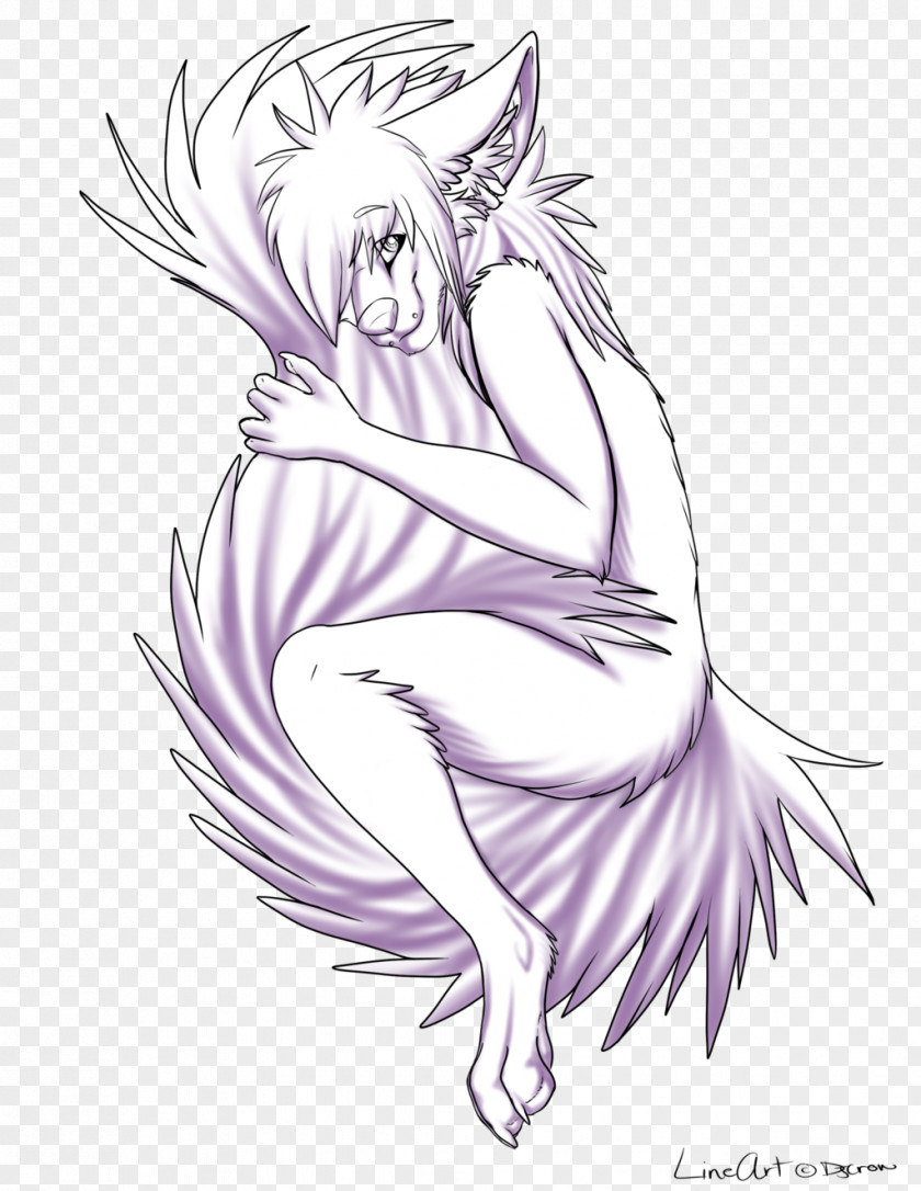 Furry Template Visual Arts Drawing Line Art Sketch PNG