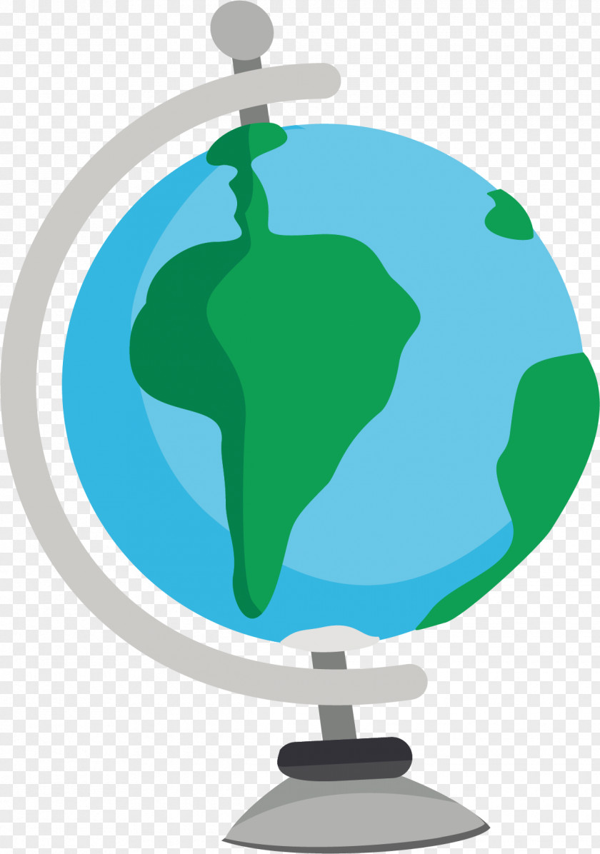 Globe Vector Material Earth Desktop Computer Cartoon PNG